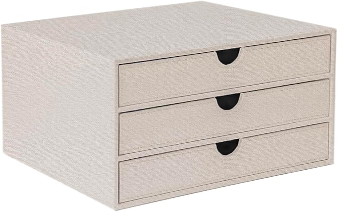 UnionBasic Document Organizer, 3-Drawer File Cabinet Document Storage Box by UnionBasic