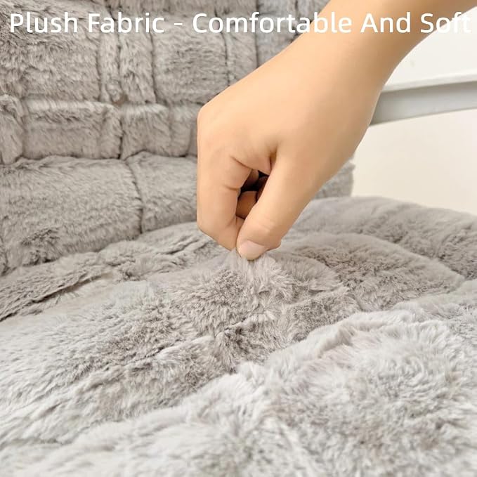 Office Seat Cushion with Back Support Plush Chair Pad - Image 3