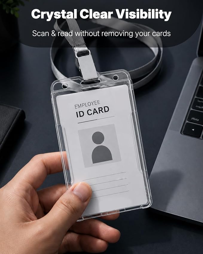 Pawfly 2 Pack Vertical 2-Card Badge Holders - Image 4