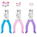 Zonon 3 Pcs Hole Punch Shapes Single Hole Paper Punchers by Zonon