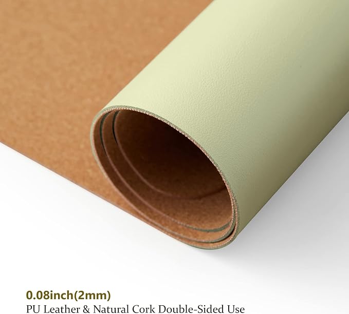 Cork Desk Mat - Small Dual-Sided Desk Pad - Image 3