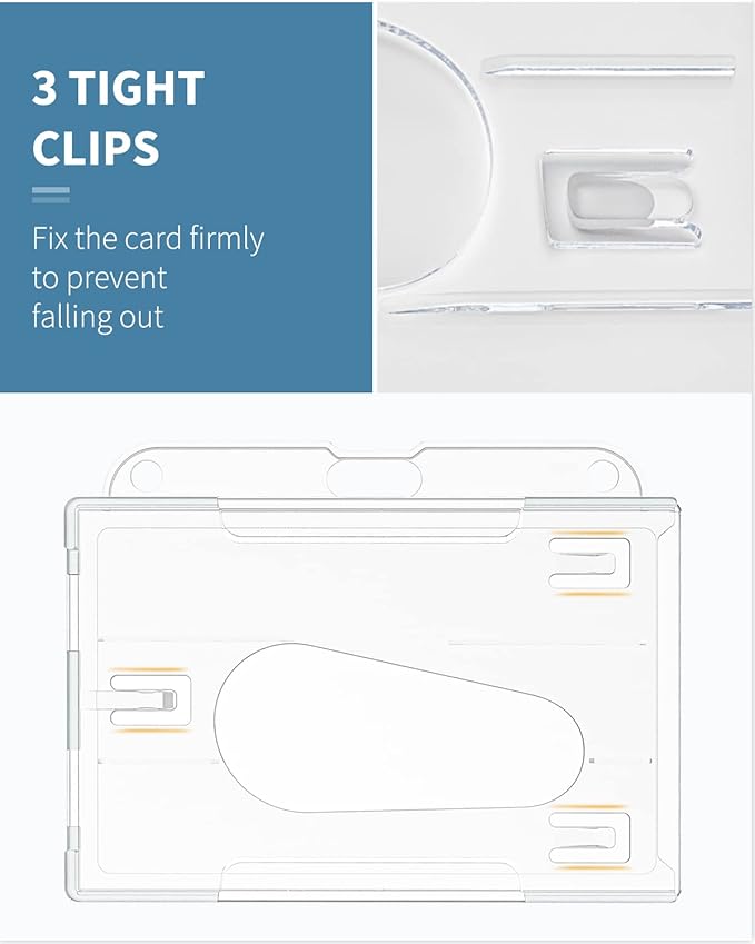 Pawfly 2 Pack Horizontal 2-Card Badge Holders - Image 7