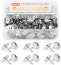 Thumb Tacks 500-count, 3/8-inch Steel Roundness Push Pins Office Tacks by Yalis
