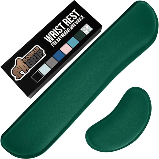 GORILLA GRIP Silky Gel Memory Foam Wrist Rest by Unknown