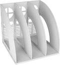 SAYEEC Magazine Holder Plastic File Sorter Binder Holder by SAYEEC
