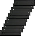 10 Pack Aluminum Name Plate Holders by Unknown