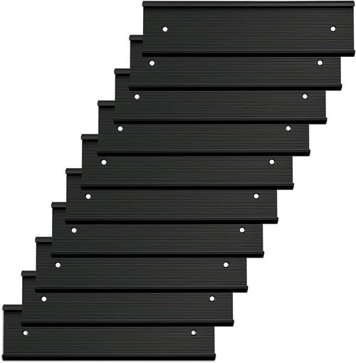 10 Pack Aluminum Name Plate Holders by Unknown