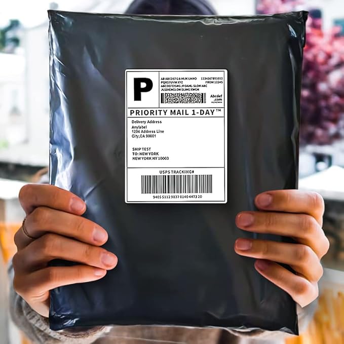 POLYSELLS 100 pcs 19x24 Inches Black Poly Mailers Shipping Envelopes, Strong - Image 6
