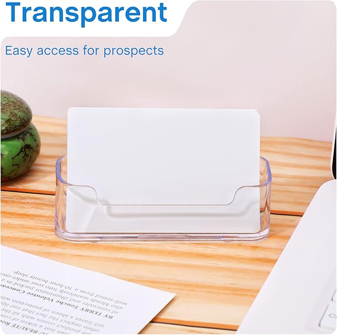 Leinuosen 50 Pack Business Card Holder - Image 4