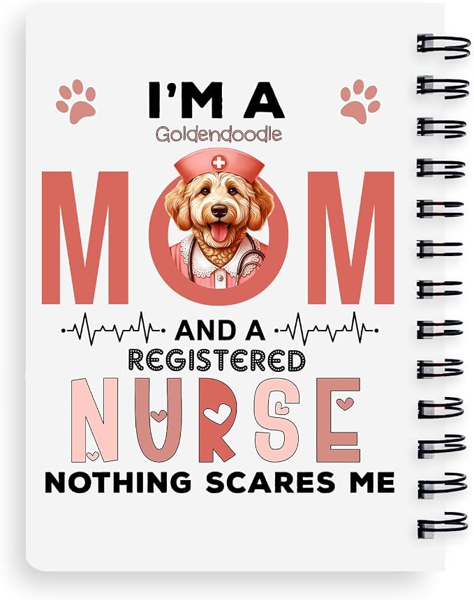Ninety3POD I'm a Goldendoodle Mom and a Registered Nurse Nothing Scares Me - Image 2