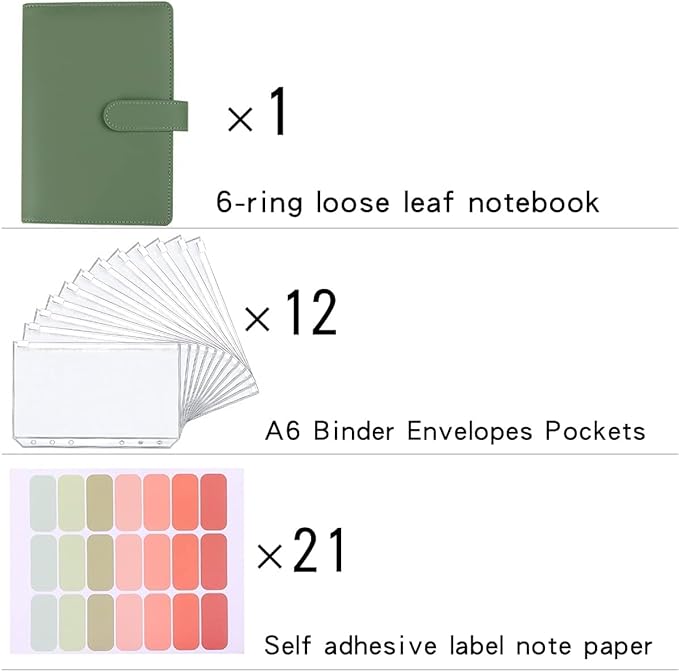 Money Saving Binder, Savings Challenges Book - Image 2