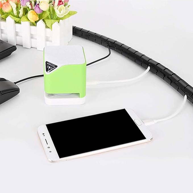 Spiral Cable Wrap - 20 Ft 1/2" Spiral Wire Wrap Cord Covers Bundle Sleeve Hose - Image 7