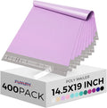 Fuxury Poly Mailers 14.5x19 Inch 400 Pcs Bulk Shipping Bags by Fuxury