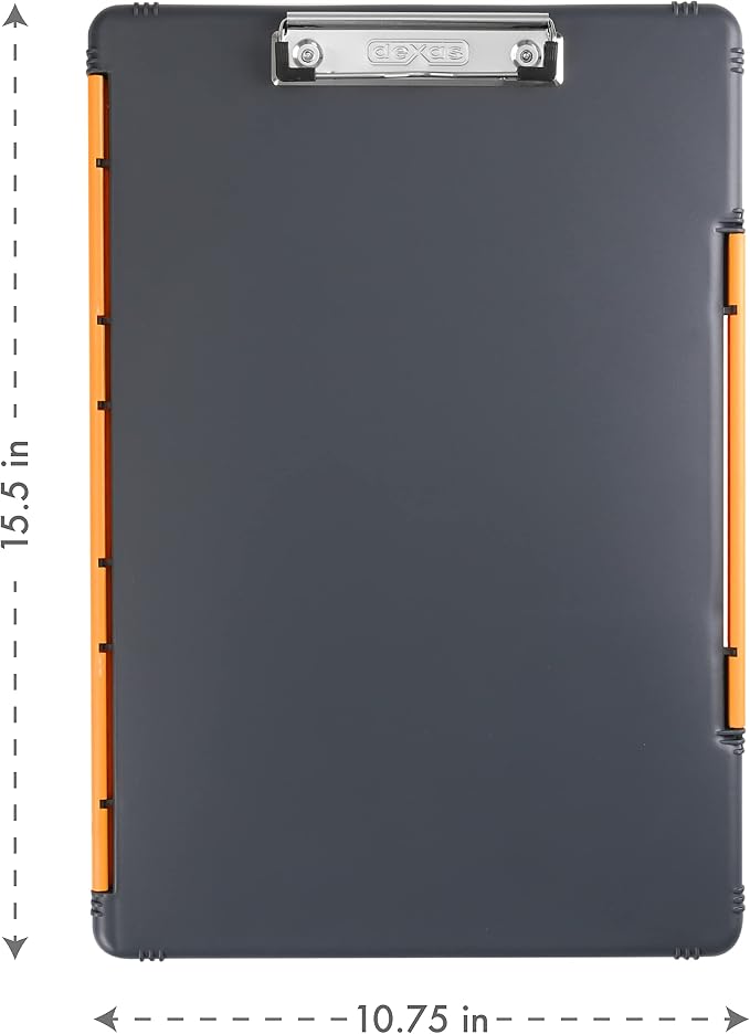 Dexas Legal Size XL Slimcase 2 Storage Clipboard, 15.5" x 10.5" x 1" - Image 3
