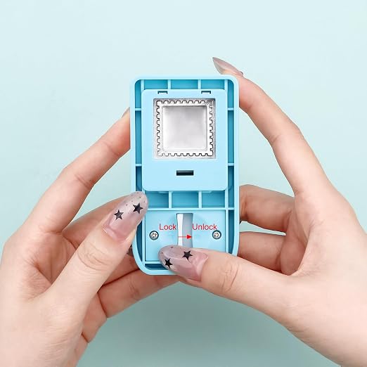 Square Stamp Punch, 1 Inch Square Stamp Puncher Postage Stamps Punches - Image 6