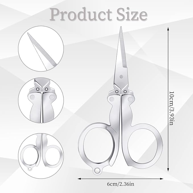 Folding Scissors, Portable for Travel - Image 2