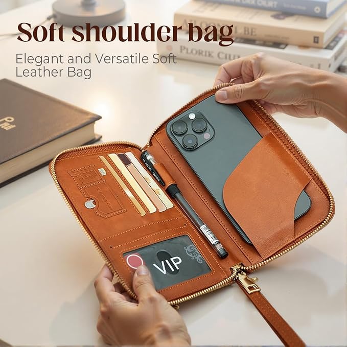Multi-Functional RFID Passport Wallet, RFID Passport Holder - Image 2
