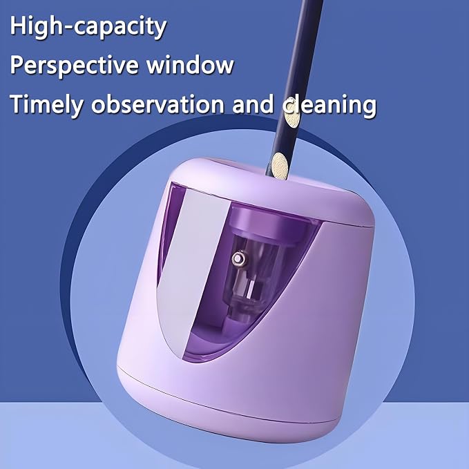 FASTSHARP Electric Pencil Sharpener, 3-5 Seconds Auto Stop, - Image 5