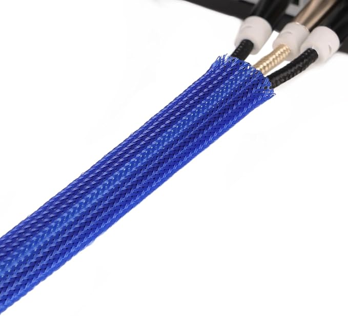 25ft PET Expandable Braided Cable Sleeve 1/4inch Pet Braided Cable Sleeve - Image 8