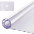 VEVOR Plastic Table Cover, 40 x 60 Inch 2.0 mm Thick Clear PVC Table Protector by VEVOR