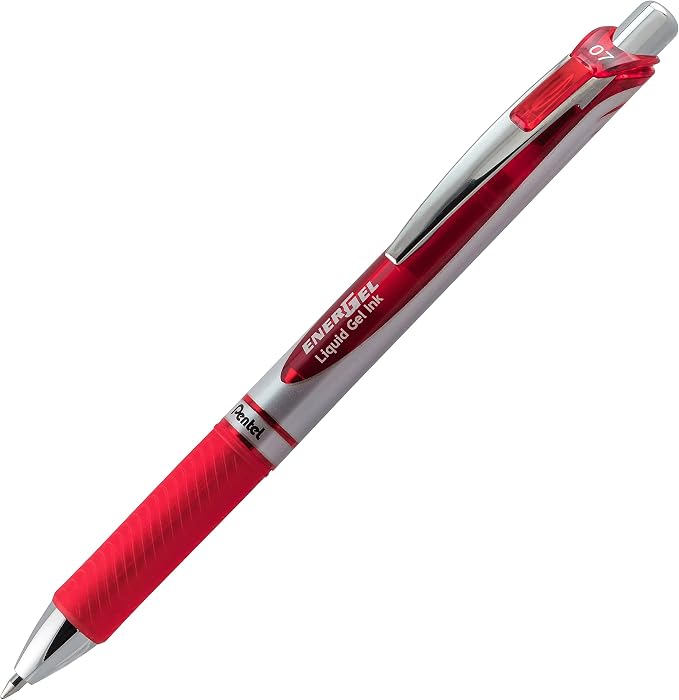 Pentel EnerGel Deluxe RTX Retractable Liquid Gel Pen, Metal Tip - Image 2