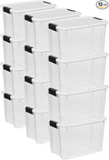 Sterilite 12-Pack 30 Quart Ultra Latch Box, and Closet by Sterilite