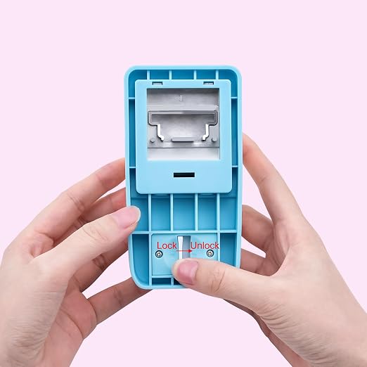Tab Punch DIY Index Tabs Puncher Tag Punch Loose Leaf Separator Label Punch - Image 3