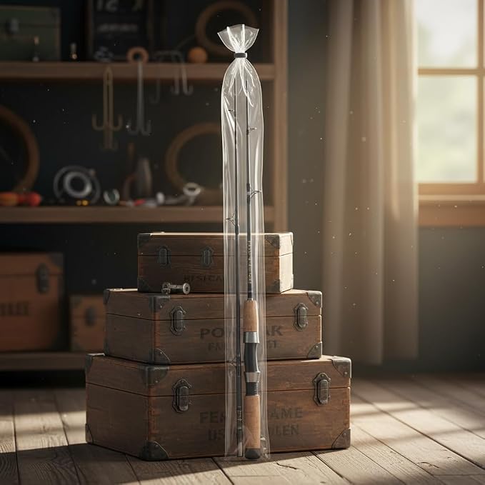 20PCS 6" x 51" Extra Long Clear Plastic Sleeves - Image 7