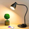 BOHON LED Desk Lamp with USB Charging Port 3 Color Modes Dimmable, AC Adapter by BOHON