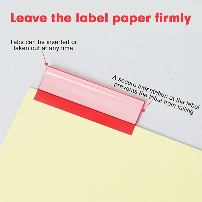 Binder Divider, PANDRI 200 Pack Binder Index Dividers - Image 3