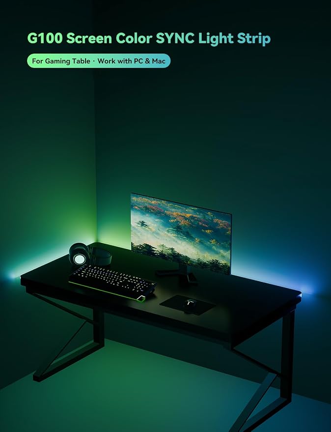 RGB Backlight LED Strip Light for PC & Mac, Sync - Image 2