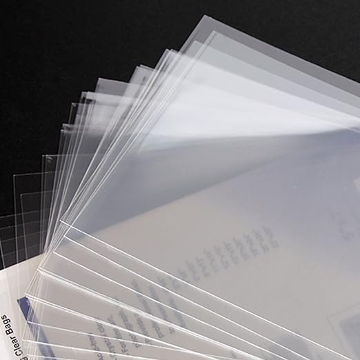 Falling in Art Acid Free 1.496mil Crystal Sealed Clear Bags - Image 4