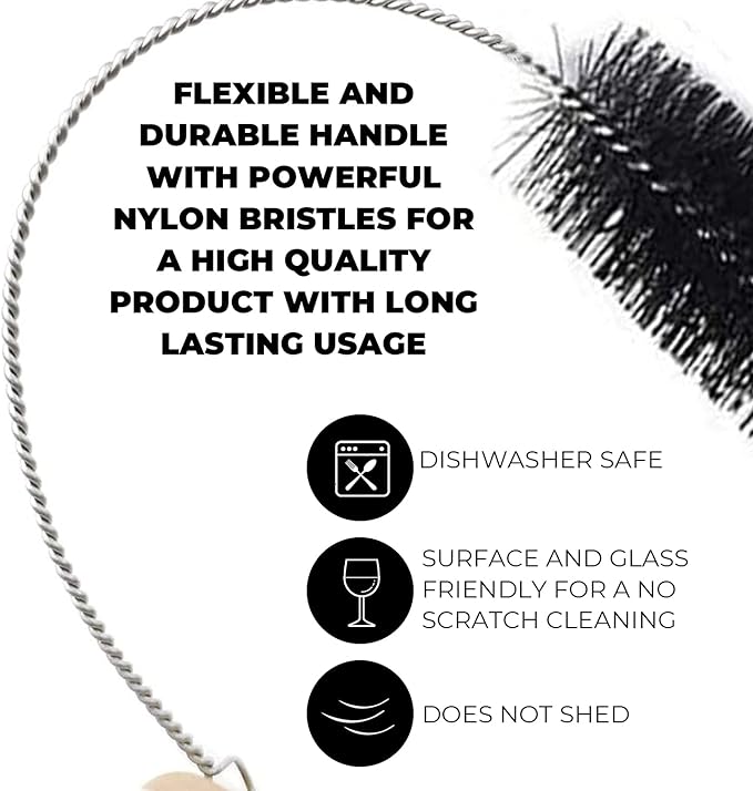 10" Extra Long Tube Cleaning Brush Set - Image 4