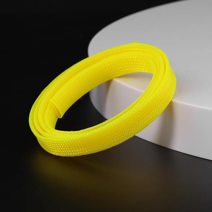 25ft PET Expandable Braided Cable Sleeve 5/8inch Pet Braided Cable Sleeve - Image 3