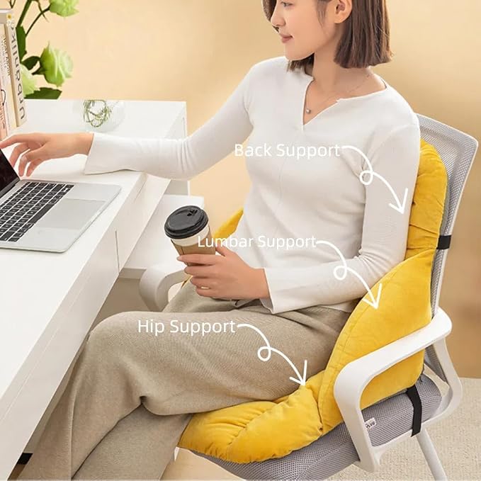 Office Chair Cushion Soft Dorm Desk Chair and Rocking Chair Cushion Non-Slip - Image 6