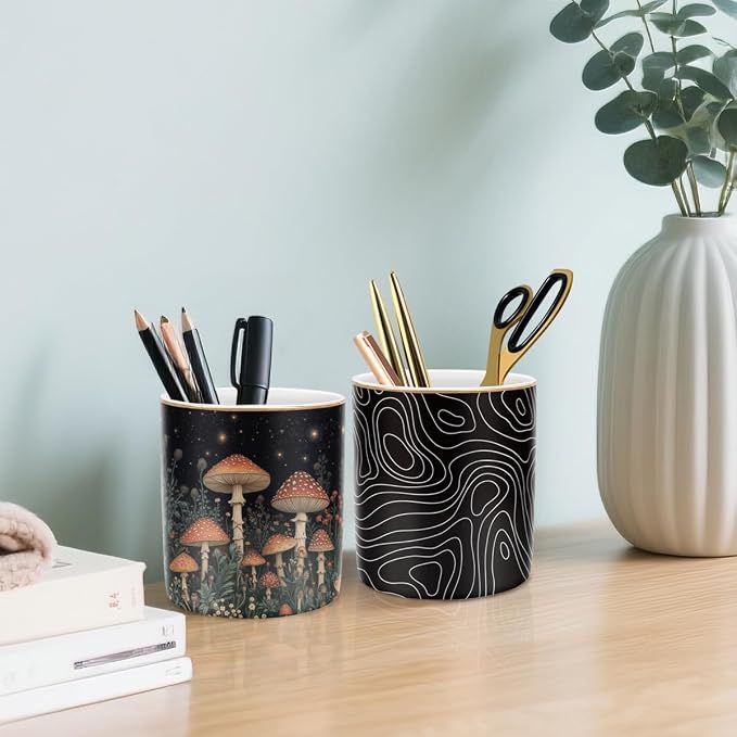 Large Capacity Pen Holder, Pencil Cup - Image 7