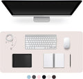 CADONO Leather Desk Pad Protector, Non-Slip PU Leather Large Mouse Pad by CADONO