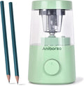 Electric Pencil Sharpener, Helical Blade Automatic Pencil Sharpener, by Aniborsa