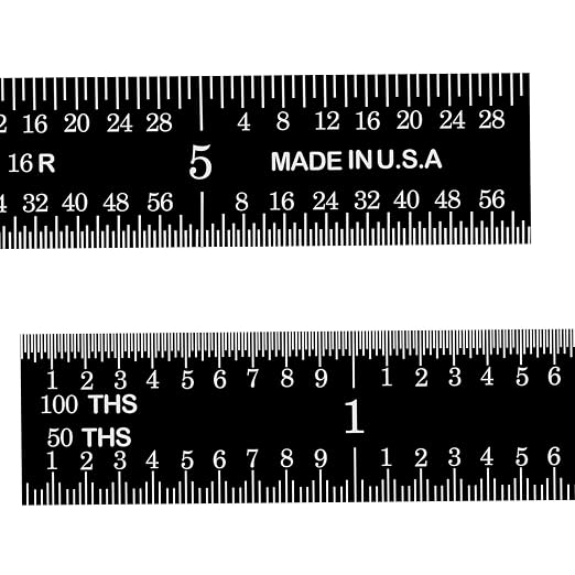 PEC Tools 6" Flexible Machinist Rule, Designed - Image 3