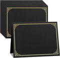 SUNEE 10 Packs Black Certificate Holders, by SUNEE