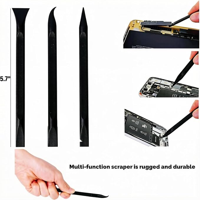 Car Detailing Tools Scraper Small Plastic Scraper Tool, Used in Narrow Spaces - Image 6