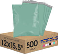 Metronic Poly Mailers 12X15.5 500Pack, Strong Adhesive Shipping Envelopes by METRONIC