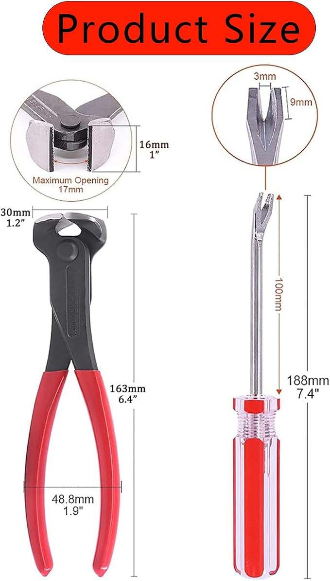 2pcs Upholstery Staple Remover Tool - Image 2
