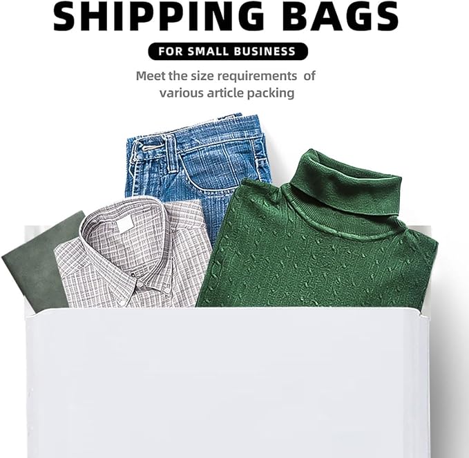 POLYSELLS 50 pcs 24x24 Inches White Poly Mailers Shipping Envelopes, Strong - Image 6