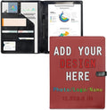 Professional Padfolio with Clipboard, Business Resume Portfolio Folder by LMPTOEI