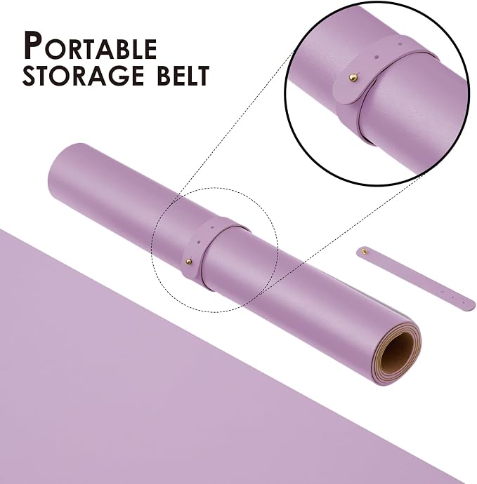 Cork Purple Desk Mat - Image 4