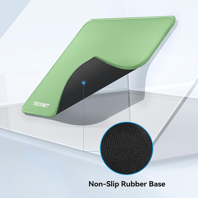 TECKNET Mouse Pad with Anti-fray Stitching, Waterproof Surface & Non-Slip - Image 3
