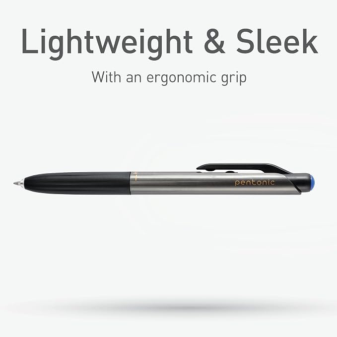 Pentonic G-RT Retractable Gel Pens, 0.7 mm Fine Point, Smooth Writing - Image 6