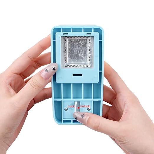 Stamp Punch, Stamp Puncher, Large Rectangular 1.5x1.25 inch Postage Stamps Punch - Image 5