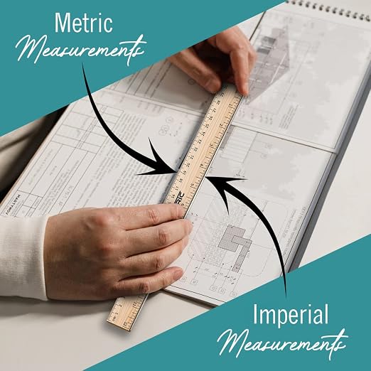 Rulers 12 Pack - Rulers 12 Inch, Wood Ruler - Image 5